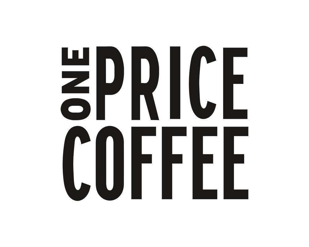 One price. One Price Coffee logo. One Price логотип. Ван прайс кофе лого.